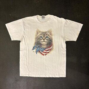 Fruit of the Loom Men's White and Cream T-shirt